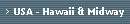 USA - Hawaii & Midway