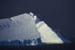 Icebergs and Stormy Sky