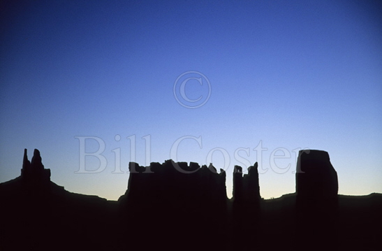 Monument Valley Silhouettes 