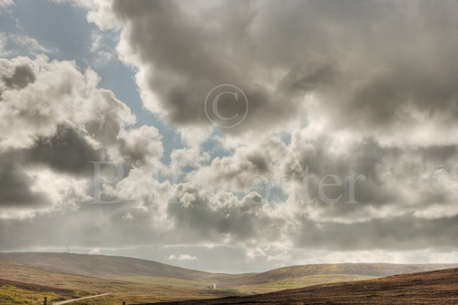 Moorland Track Shetland