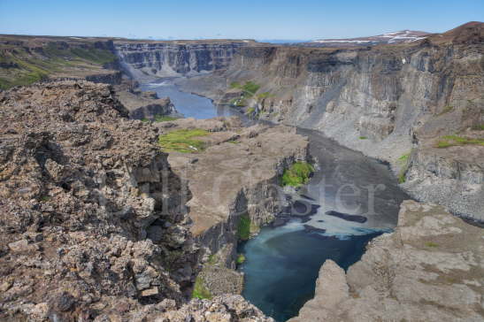 Jokulsa a Fjollum River Canyon