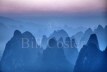 Limestone Karst Hills Pre Dawn
