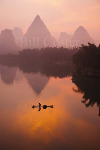 Sunrise & Fisherman