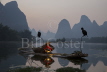 Cormorant Fisherman with Lamp