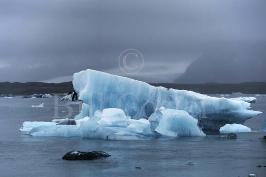 Iceberg in Jokulsarlon Lagoon