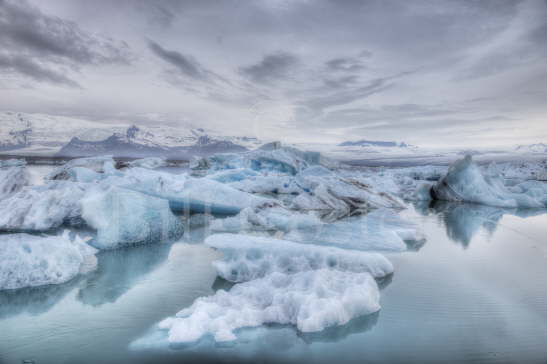 Lake Myvatn Icebergs